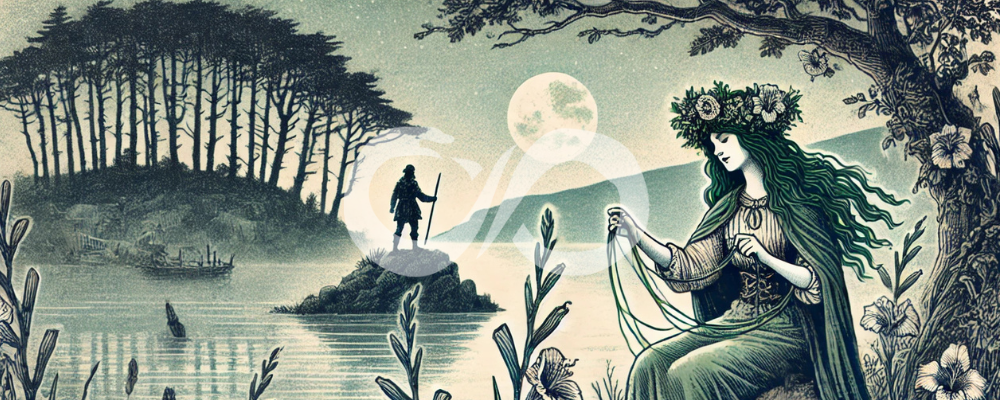 La fantôme de l'étang au Duc