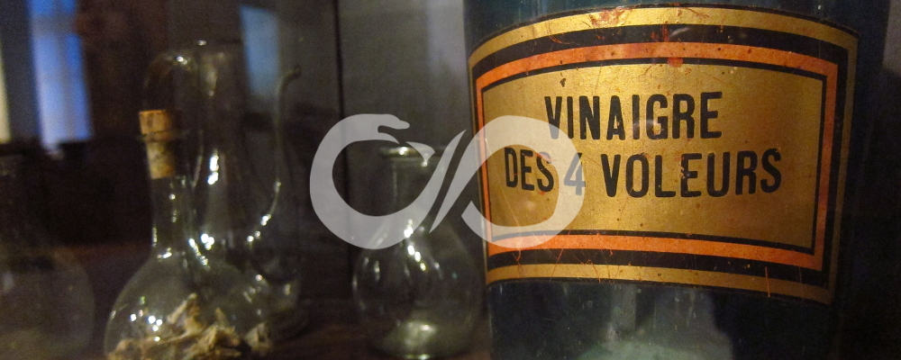 Le Vinaigre des 4 Voleurs, entre peste noire et magie populaire