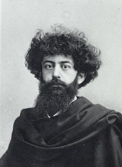 Portrait photographique authentique de Joséphin Péladan dans les années 1890 — Aeternum, blog & boutique ésotérique