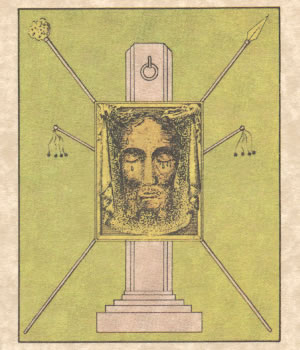 La Sainte Face de Jésus-Christ — pantacle de l’abbé Julio, reproduction historique