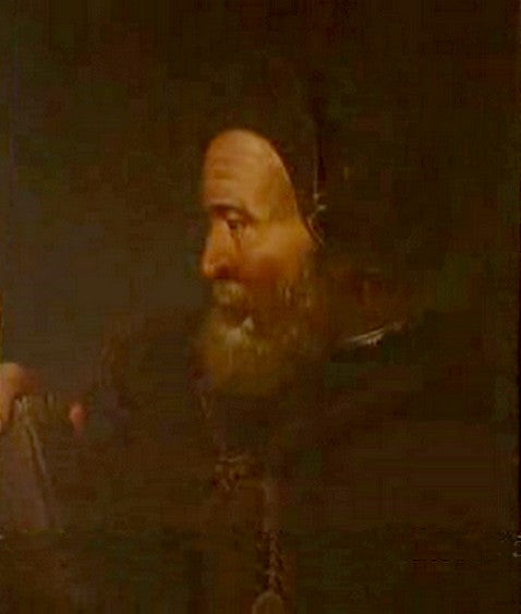 Portrait présumé de Côme Ruggieri, huile anonyme du 17ème siècle conservée au château de Chaumont-sur-Loire — Aeternum, blog & boutique ésotérique
