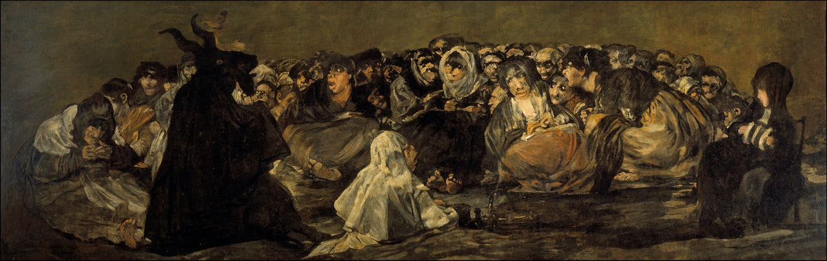 Heure des sorcières et sabbat : Le Sabbat des sorcières de Francisco de Goya, 1821-1823 — Aeternum, blog & boutique ésotérique