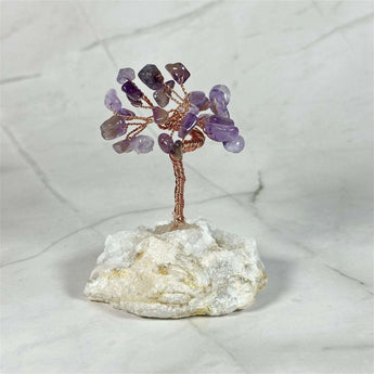 Arbre de vie Lucky Tree en Améthyste - Aeternum - Arbre de vie Lucky Tree en Améthyste - Aeternum - a close up of a vase with flowers in it - # boutique ésoterisme# - #wicca# - # boutique ésoterisme# - #wicca#