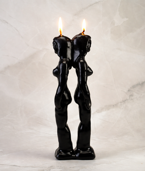 Bougie Dagyde couple séparé (femme / femme)