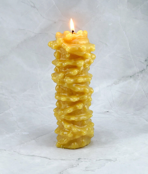 Bougie Mille Nœuds - Jaune