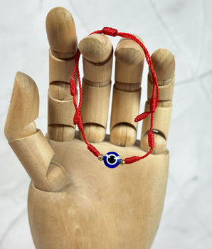 Bracelet aux 7 nœuds Œil de Nazar - Aeternum - Bracelet aux 7 nœuds Œil de Nazar - # boutique ésoterisme# - #wicca#
