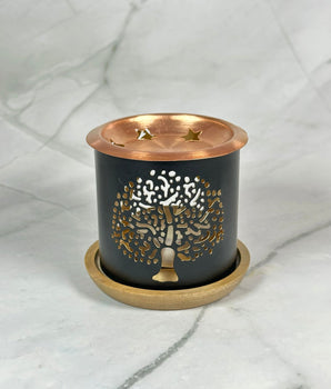 Brûleur d'encens Arbre de vie pour briques Aromafume - Aeternum - Brûleur d'encens Arbre de vie pour briques Aromafume - # boutique ésoterisme# - #wicca#