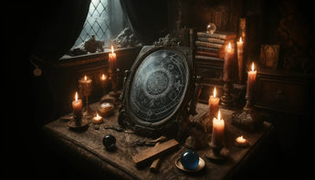 miroir noir divination