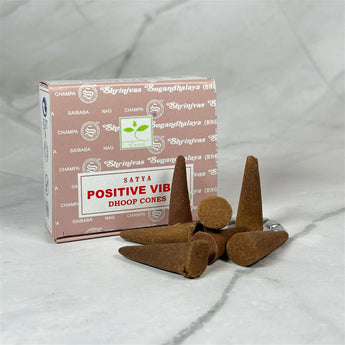 Encens en cônes Positive Vibes - Aeternum - Encens en cônes Positive Vibes - # boutique ésoterisme# - #wicca#