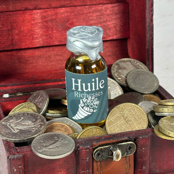 Huile magique Richesses - Aeternum - Huile magique Richesses - # boutique ésoterisme# - #wicca#