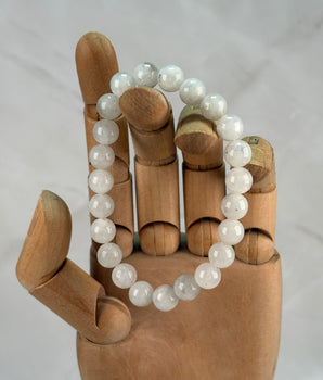 Bracelet Labradorite Blanche (8mm)