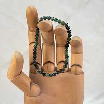 Bracelet Agate Mousse (4mm)