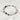 Bracelet Quartz Tourmaline (6mm)