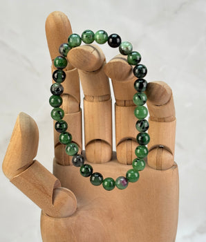 Bracelet Rubis Zoïsite (6mm)