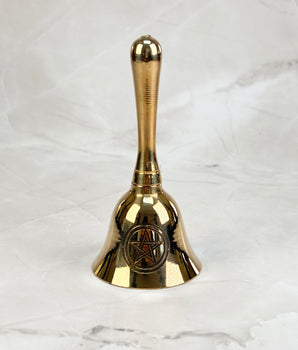 Clochette en laiton Pentacle
