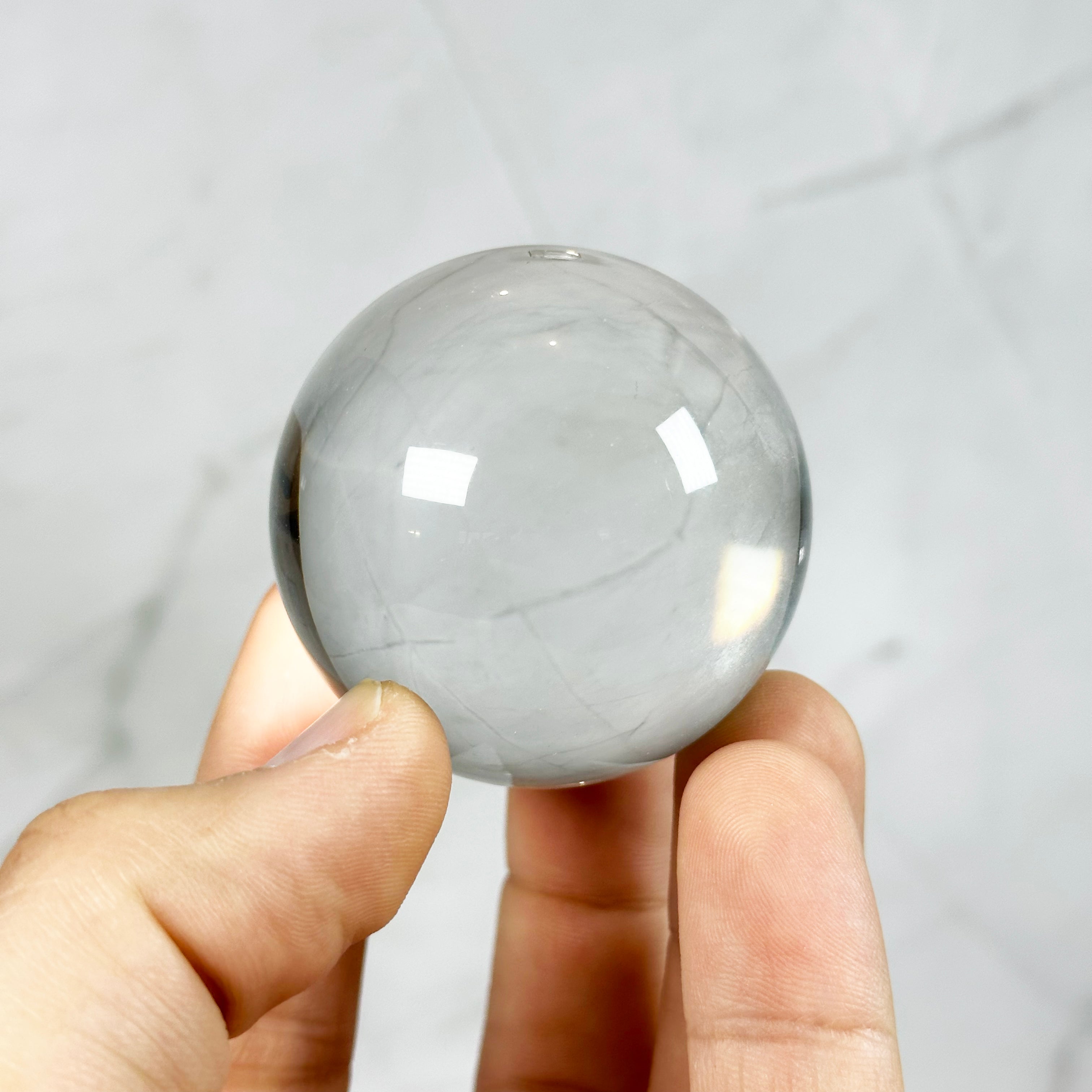 Boule de Cristal avec support (5cm)