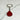 Porte-clés Jaspe Rouge - Aeternum - Porte-clés Jaspe Rouge - Aeternum - a pair of scissors on a white surface - #esoterisme# - #wicca# - # boutique ésoterisme# - #wicca#