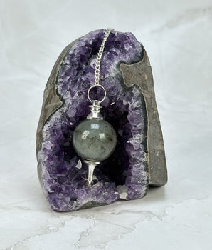 Pendule séphoroton en Labradorite