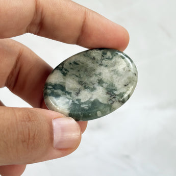 Worry Stone Agate Mousse
