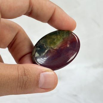 Worry Stone Jaspe Héliotrope