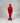 Bougie Dagyde homme (rouge)
