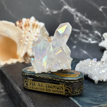 Cristaux de Quartz Aura Pearl - P4 (extra)