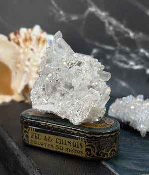 Cristaux de Quartz Aura Pearl - P3 (extra)