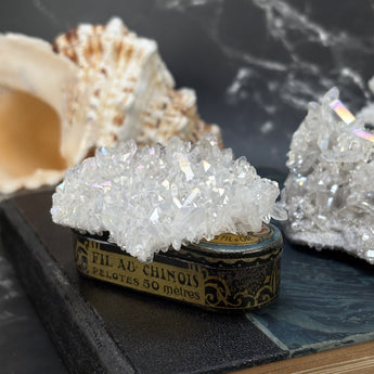 Cristaux de Quartz Aura Pearl - P7 (extra)