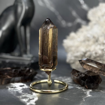 Double pointe Quartz Fumé - P12 (extra)
