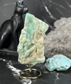 Pierre brute d'Aragonite Bleue - P2
