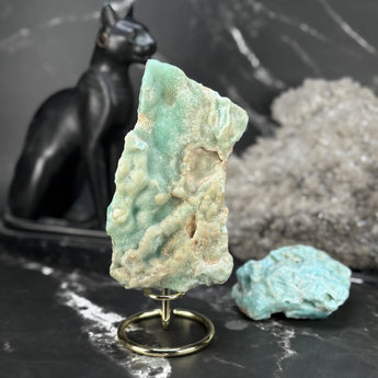 Pierre brute d'Aragonite Bleue - P2