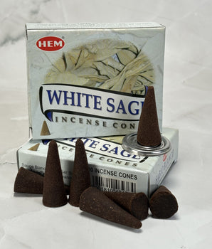 Encens en cônes Sauge Blanche