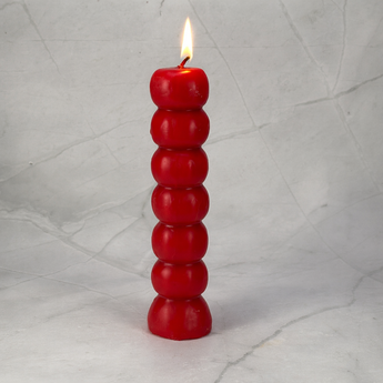 Bougie aux 7 nœuds (rouge)