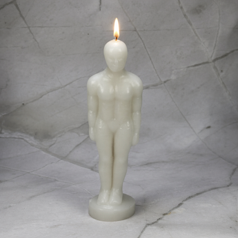 Bougie Dagyde homme (blanche)