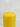 Bougie pilier teintée masse jaune