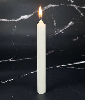 Mini cierge blanc