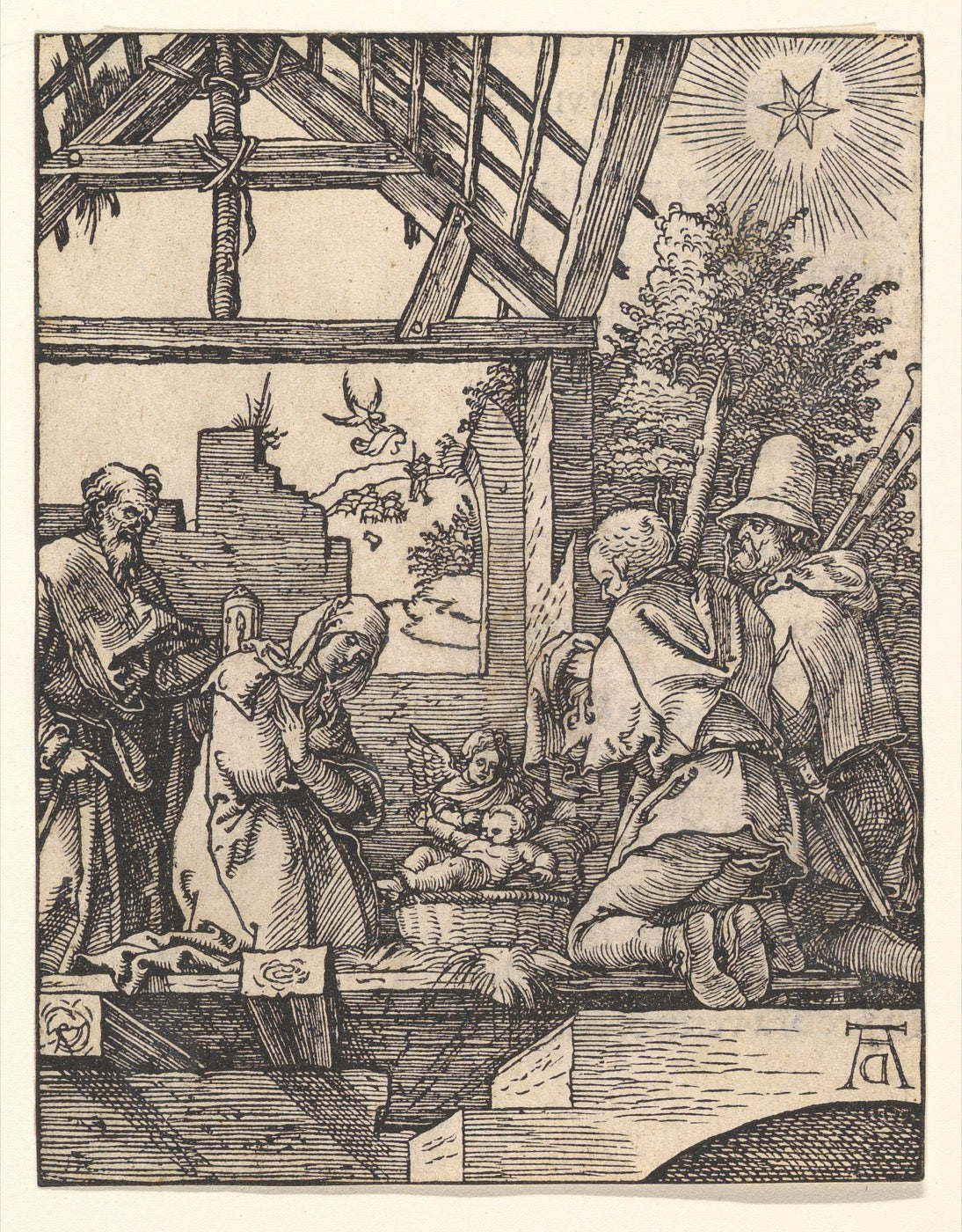 The Nativity, from "The Small Passion"