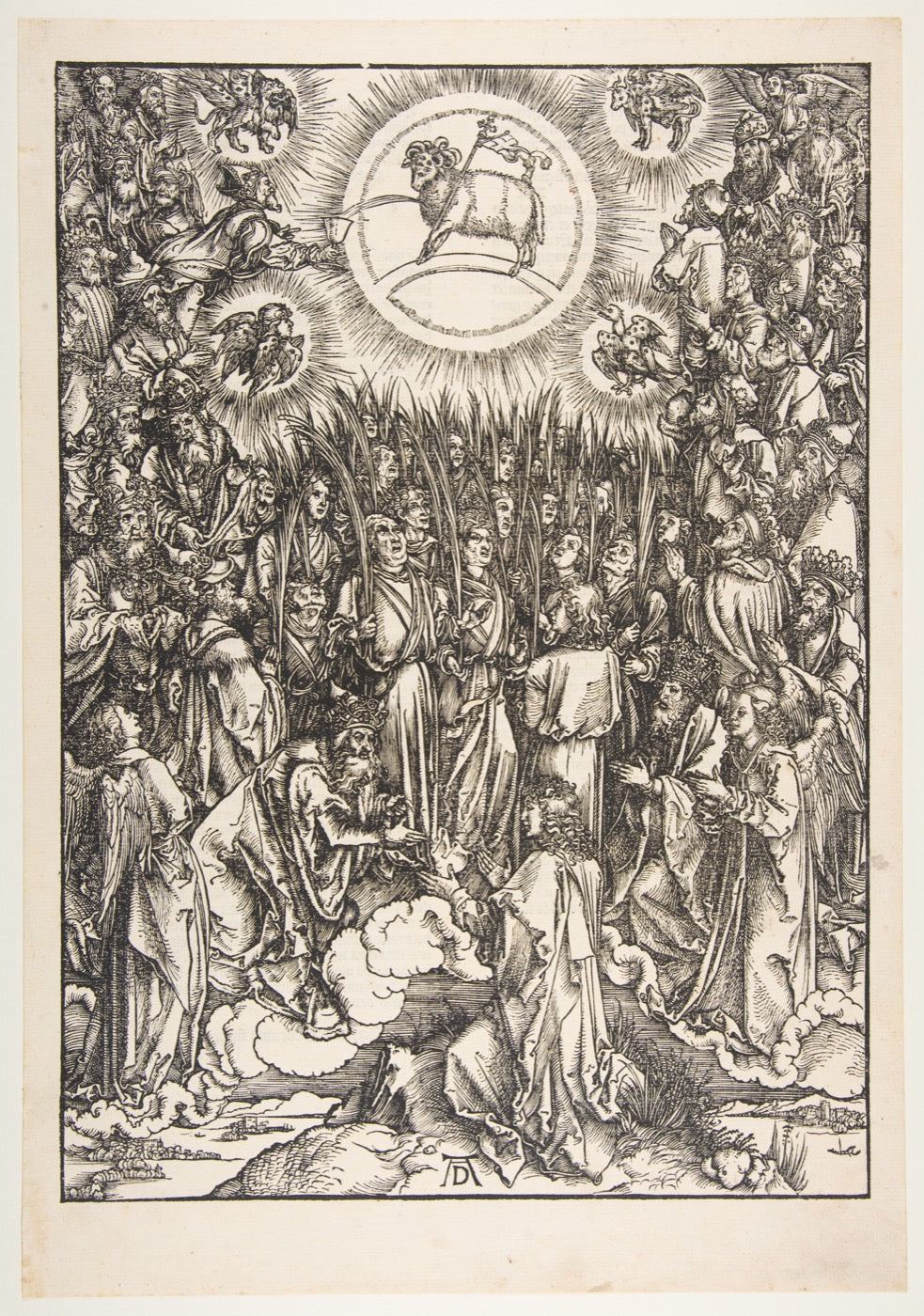 The Adoration of the Lamb, from "The Apocalypse"