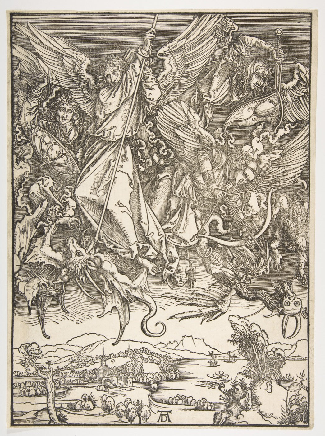 Saint Michael and the Dragon, from "The Apocalypse"