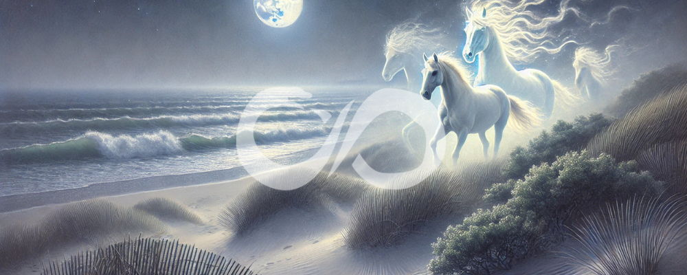 Les chevaux blancs de Plouescat
