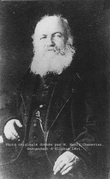 Portrait photographique authentique d’Éliphas Lévi en 1872 — Aeternum, blog & boutique ésotérique