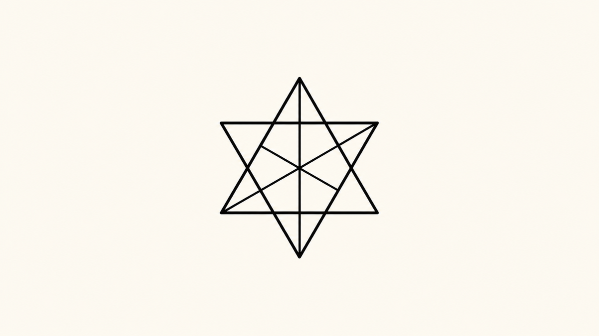 Que signifie la Merkaba en géométrie sacrée ?