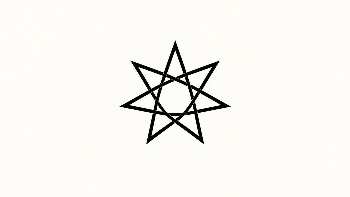 Que signifie l’heptagramme ou étoile à sept branches ?