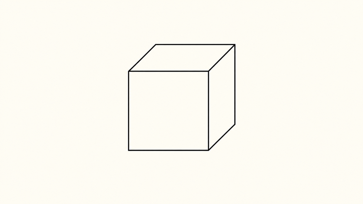 Que signifie le cube ou hexaèdre en géométrie sacrée ?