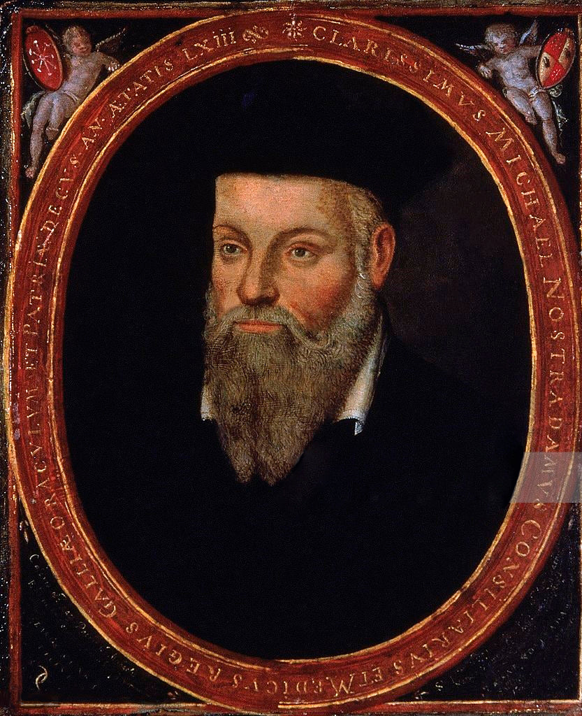 Portrait authentique de Nostradamus peint par son fils César de Nostredame vers 1614 — Aeternum, blog & boutique ésotérique