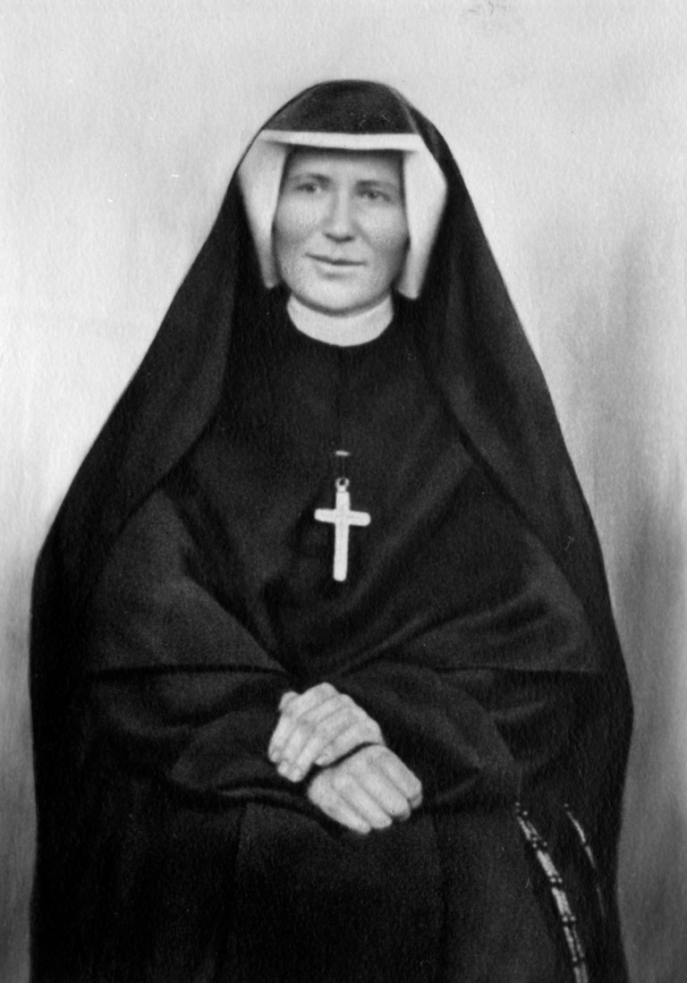 Portrait photographique authentique de sainte Faustine Kowalska pris avant 1938