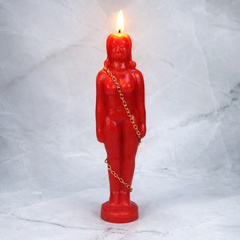 Bougie Dagyde femme enchaînée