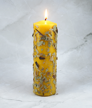 Bougie ritualisée - Vent d'or