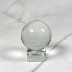 Boule de Cristal avec support (4cm)