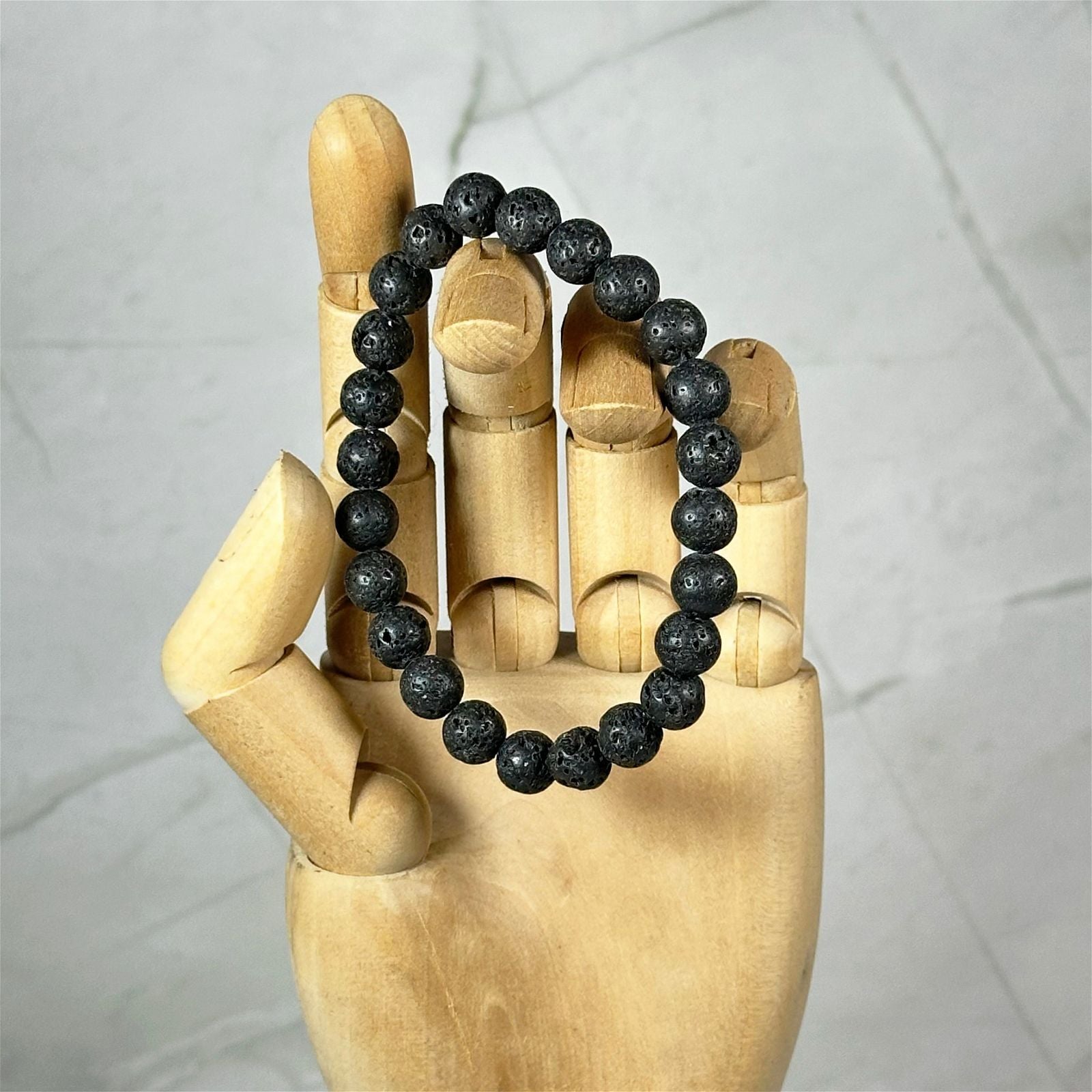 Bracelet Pierre de Lave (8mm) - Aeternum - Bracelet Pierre de Lave (8mm) - # boutique ésoterisme# - #wicca# 